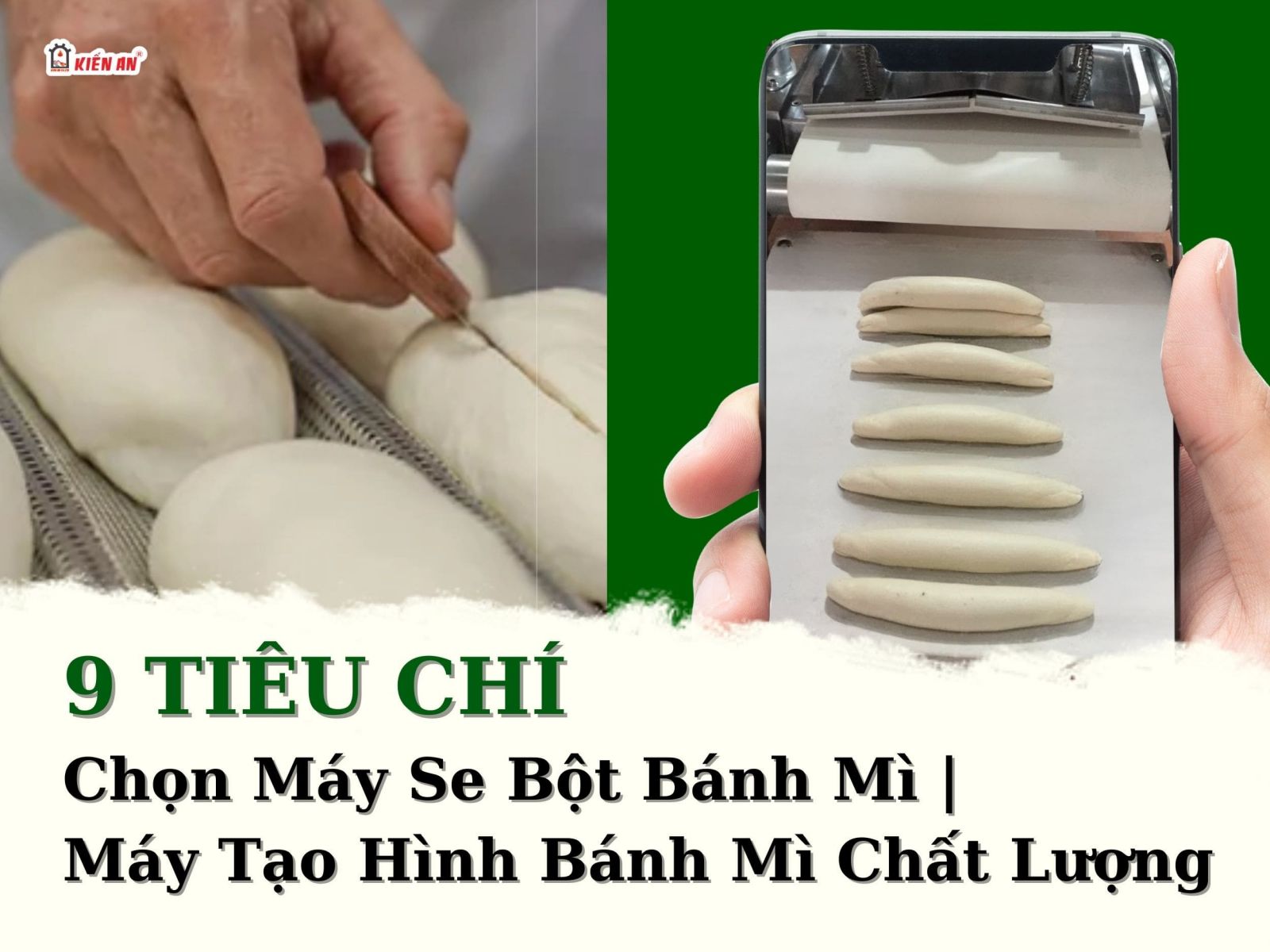 9 tiêu chí chọn máy se bột làm bánh mì chất 