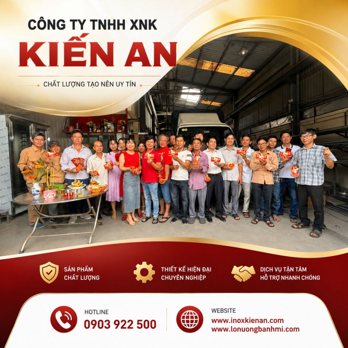 Công ty TNHH XNK Kiến An 