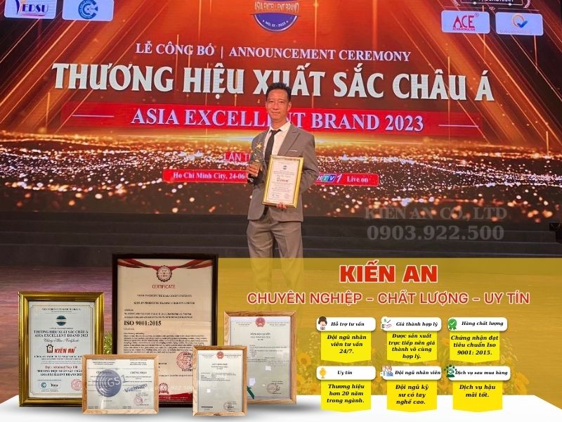  Công ty TNHH XNK Kiến An - Thương hiệu uy tín hơn 20 năm trên thị trường