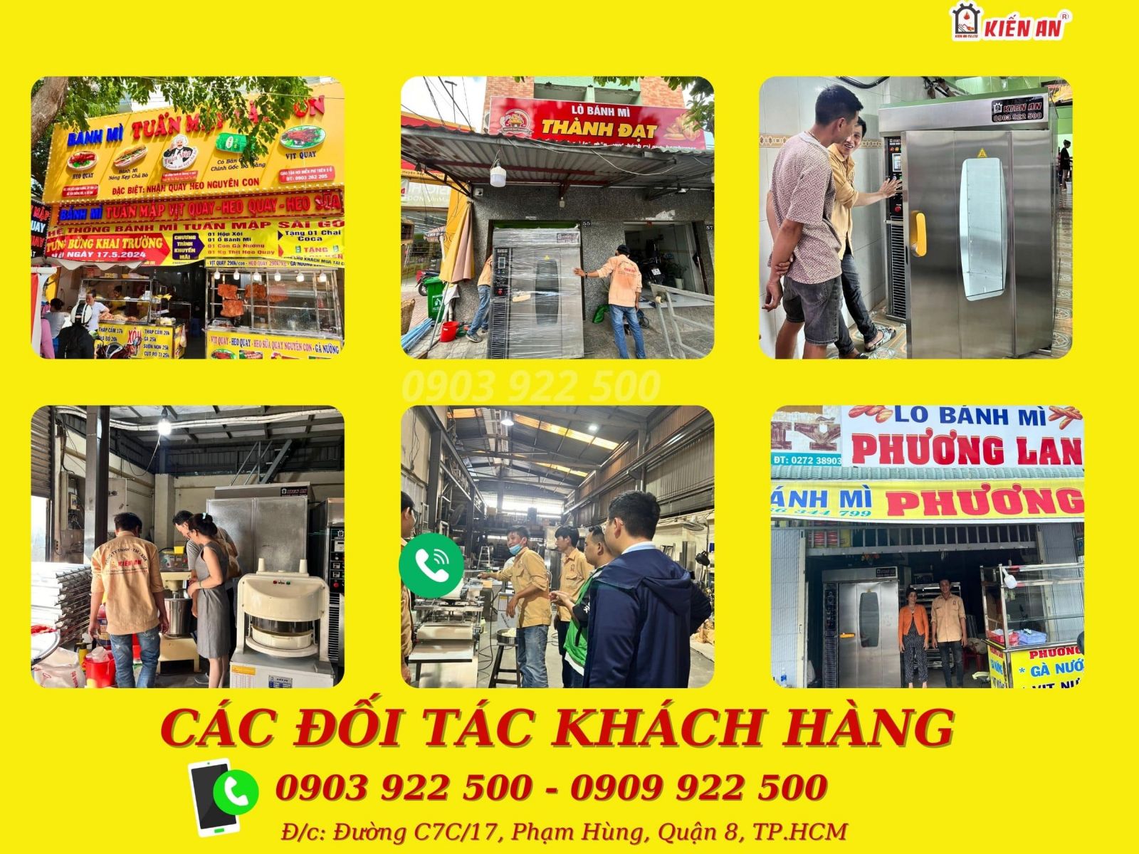 Điểm qua một số khách hàng, đối tác của Kiến An