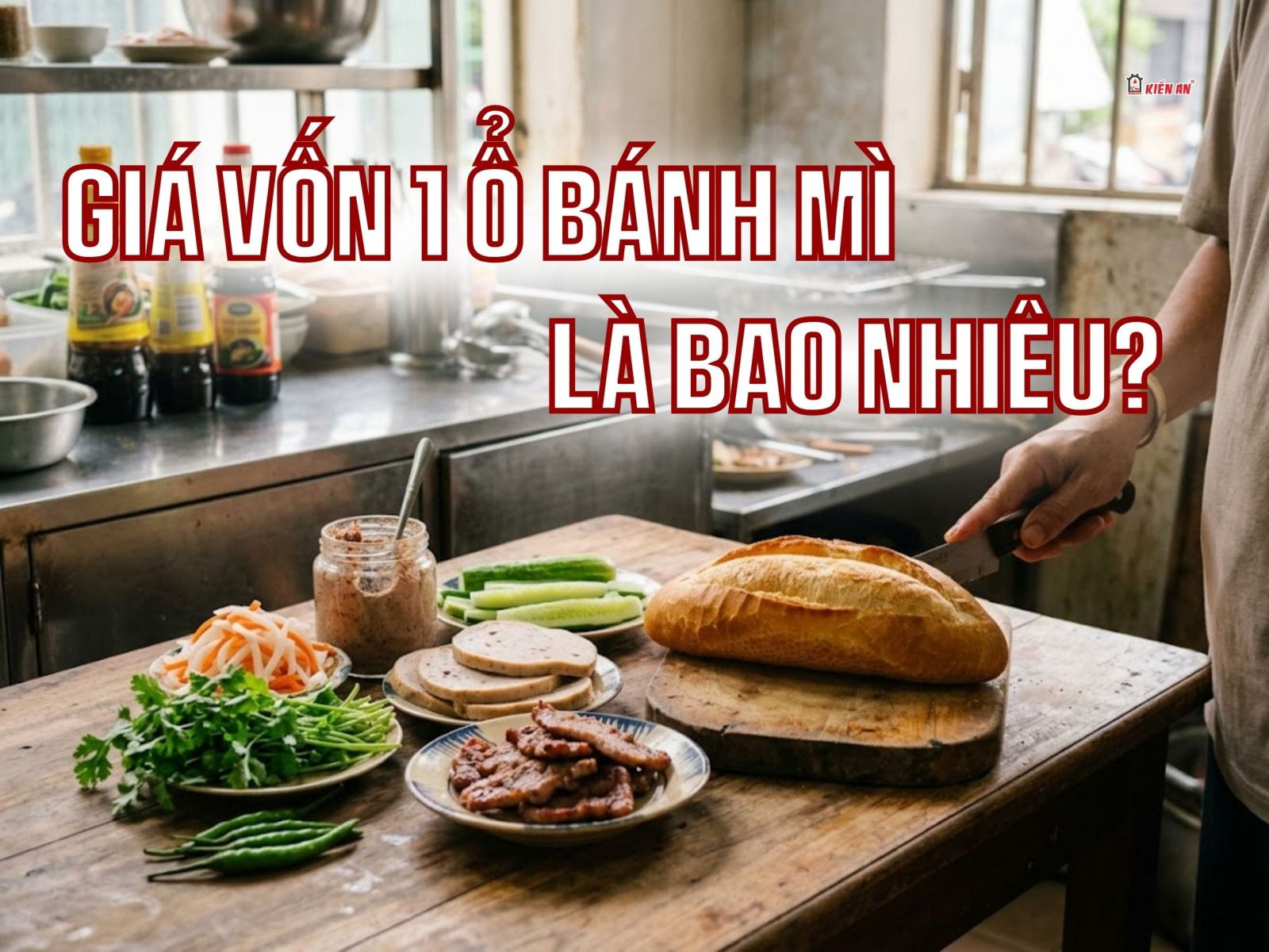 Giá vốn 1 ổ bánh mì
