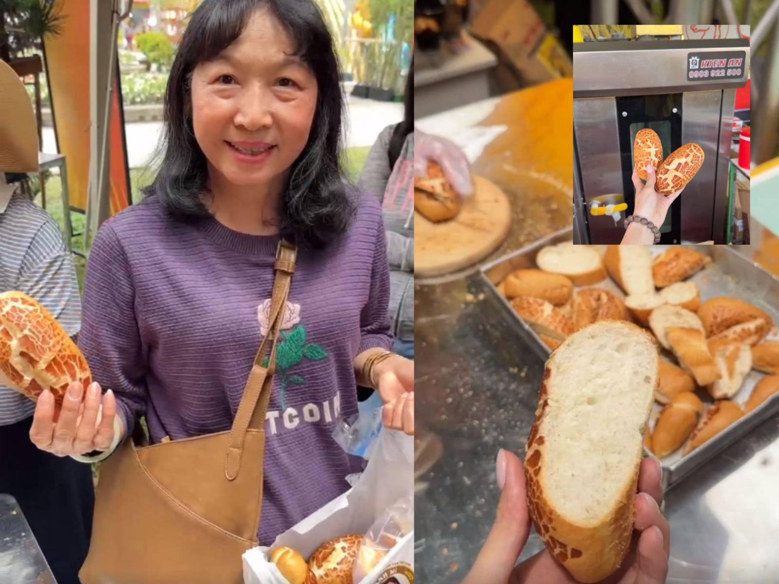 Trải nghiệm thực tế khách ăn bánh mì da beo