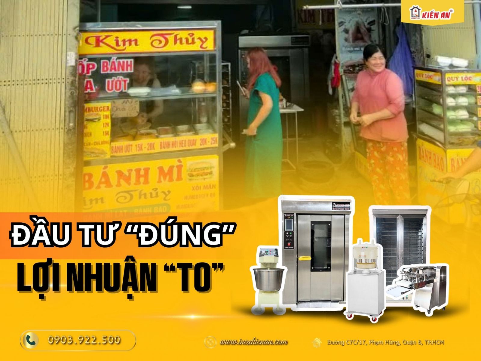Khi kinh doanh cần lựa chọn đầu tư dây chuyền bánh mì hợp lí
