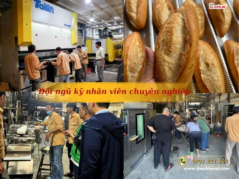 Kiến An chuyên sản xuất và cung cấp thiết bị làm bánh mì giá tốt