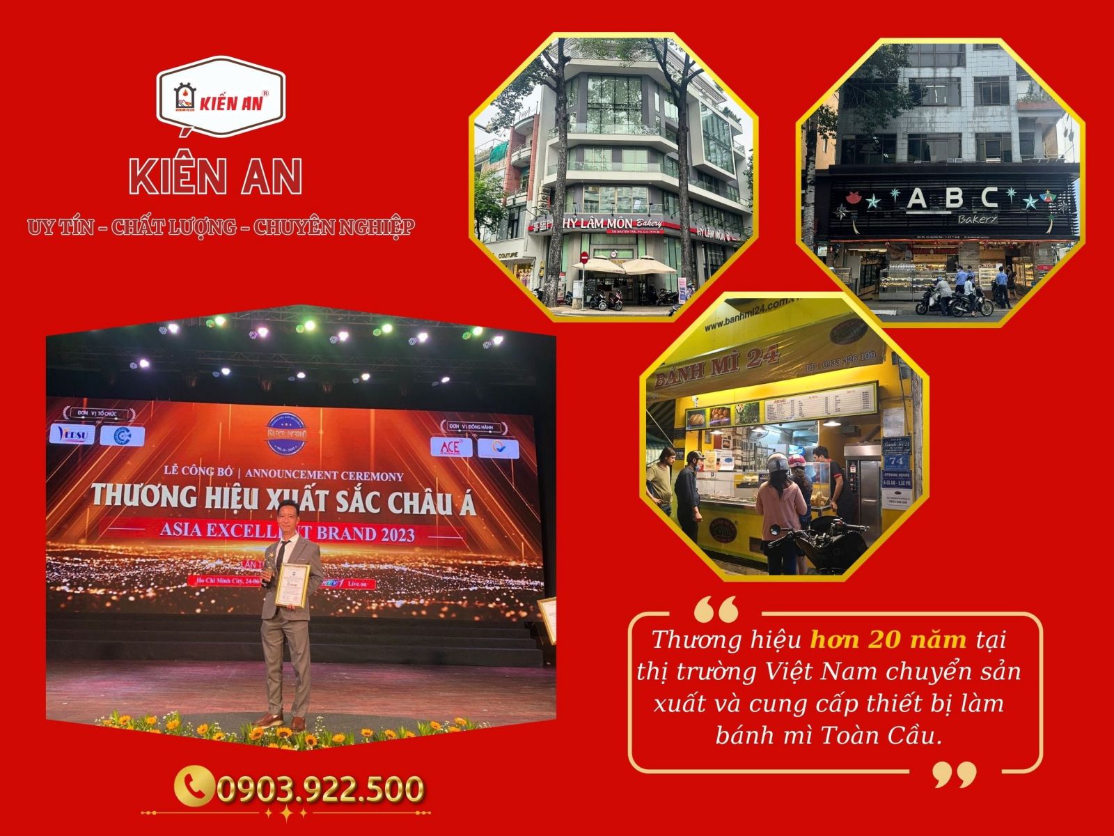 Kiến An - Thương hiệu hơn 20 năm tại thị trường Việt Nam