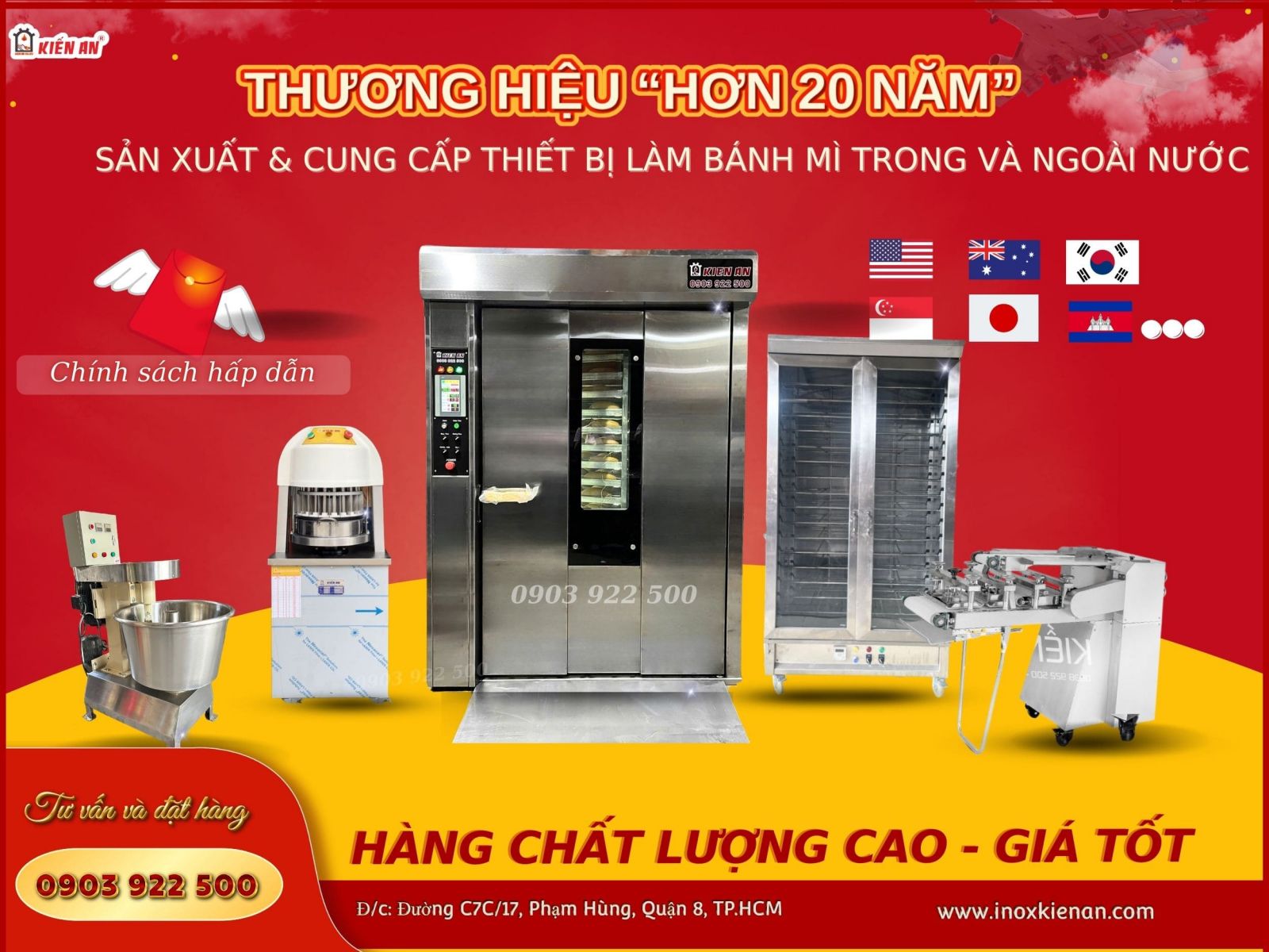 Kiến An - thương hiệu số 1 Việt Nam được nhiều khách hàng trong và ngoài nước lựa chọn