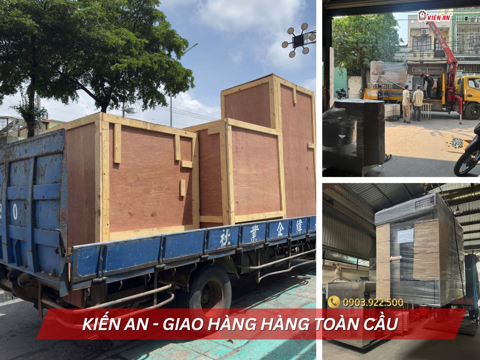Kiến An - Vận chuyển toàn Cầu, đảm bảo chất lượng cao