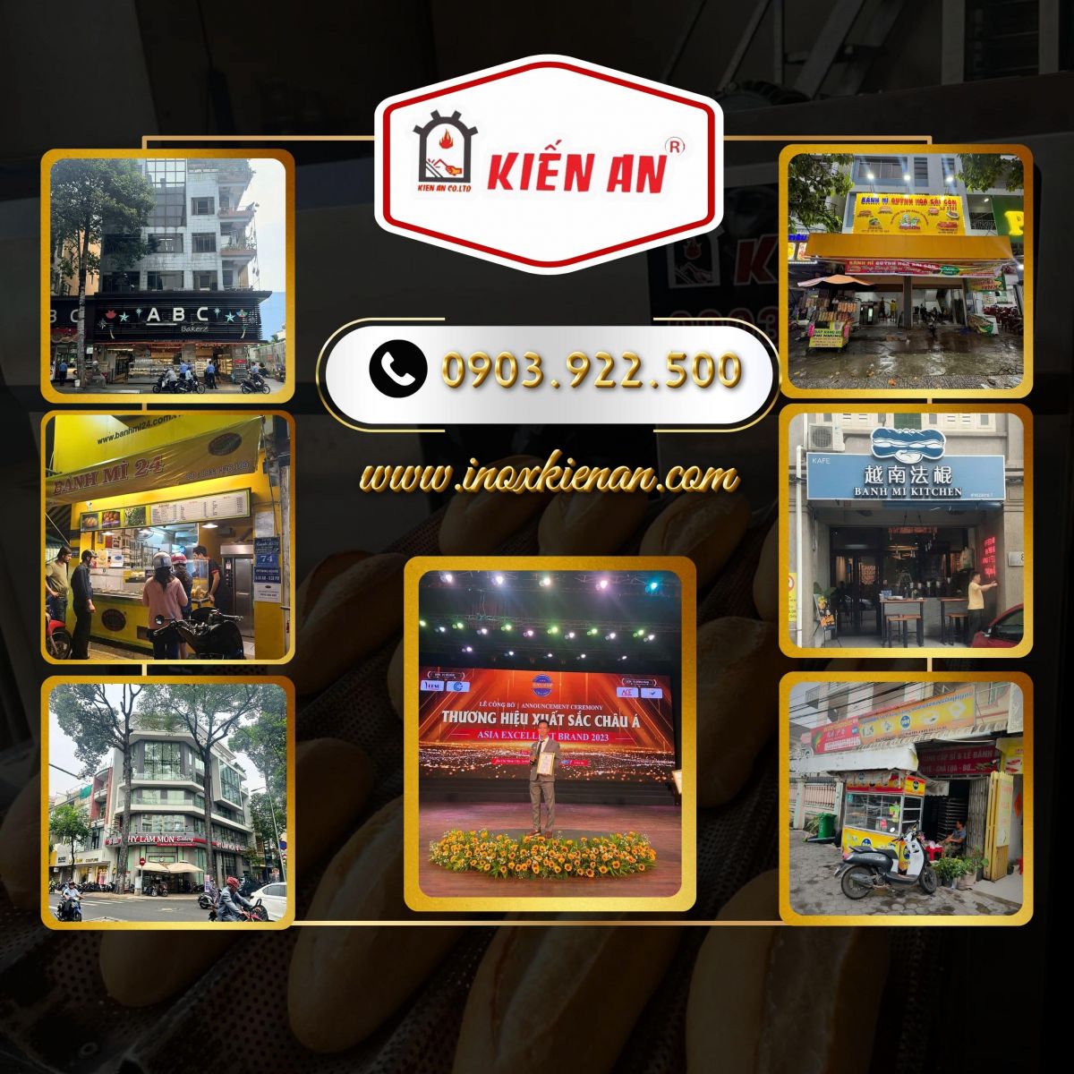 Liên hệ trực tiếp công ty TNHH XNK Kiến An