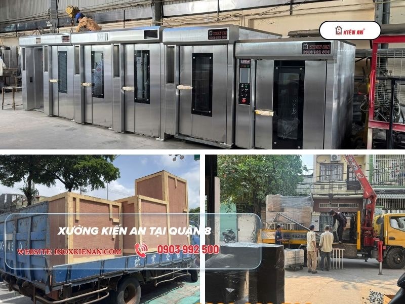 Lò nướng Kiến An: Được sản xuất trực tiếp tại Việt Nam xưởng ở quận 8