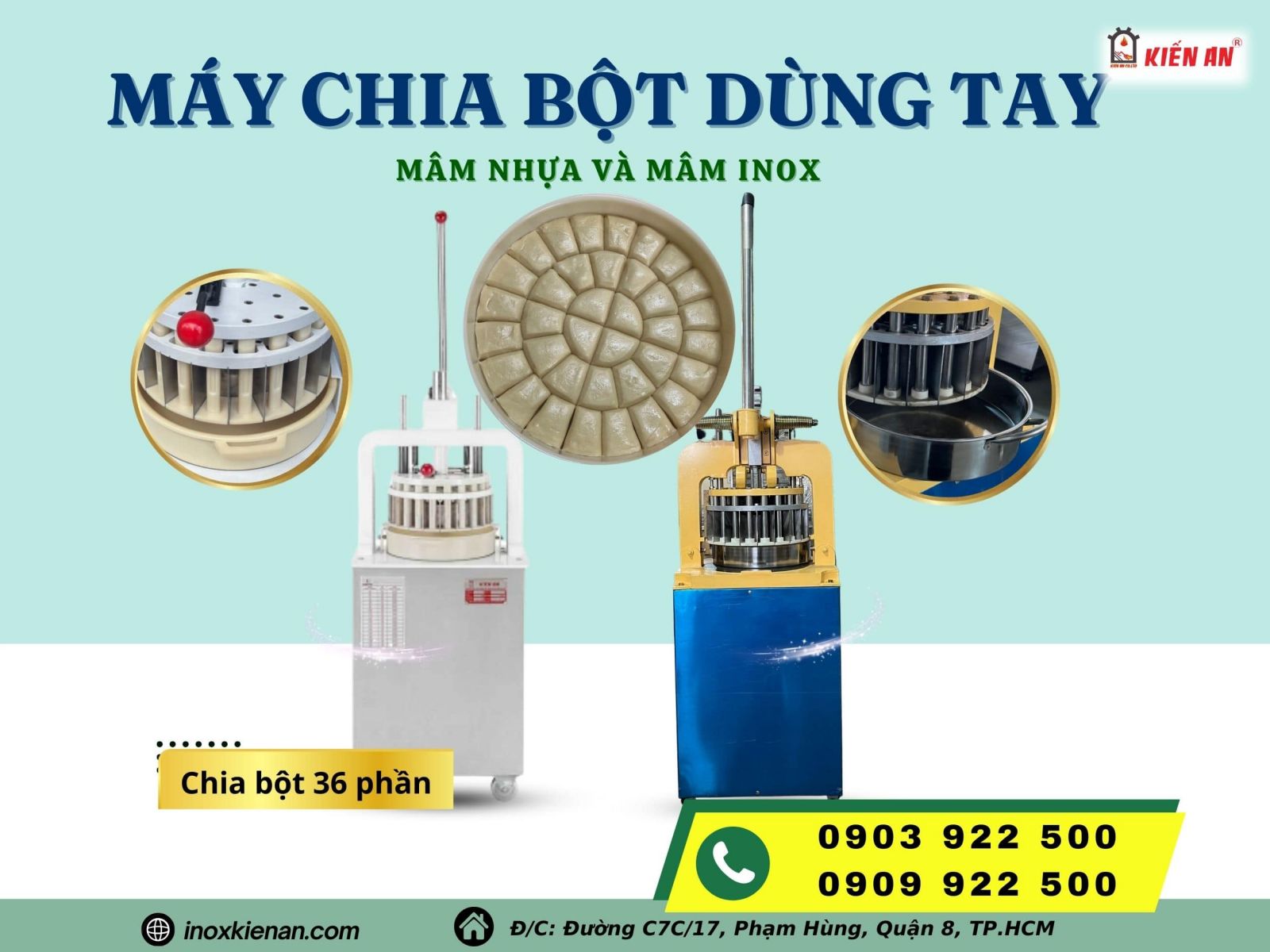 Máy chia bột cơ