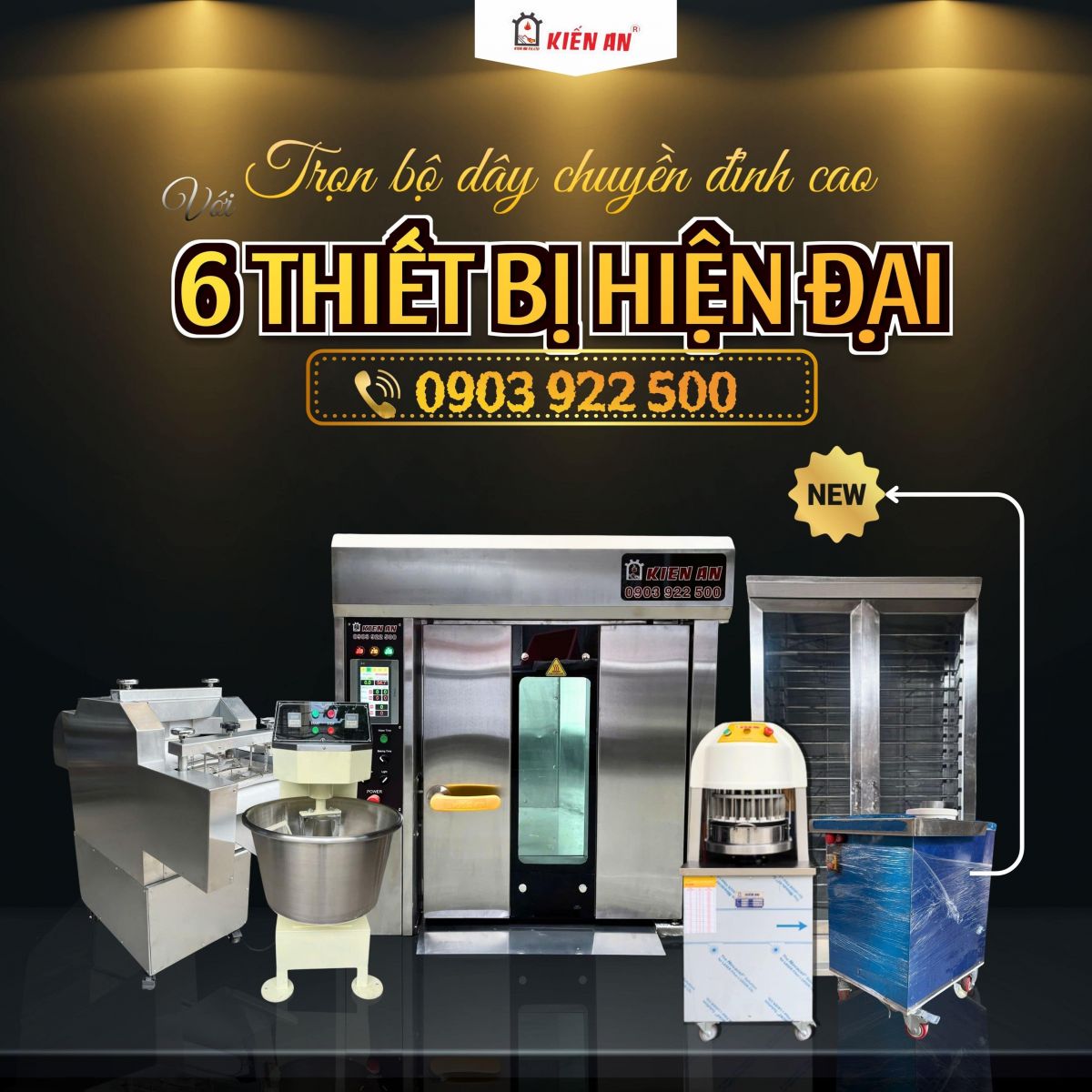 Máy vo tròn bột bánh mì thường đi kèm với các thiết bị