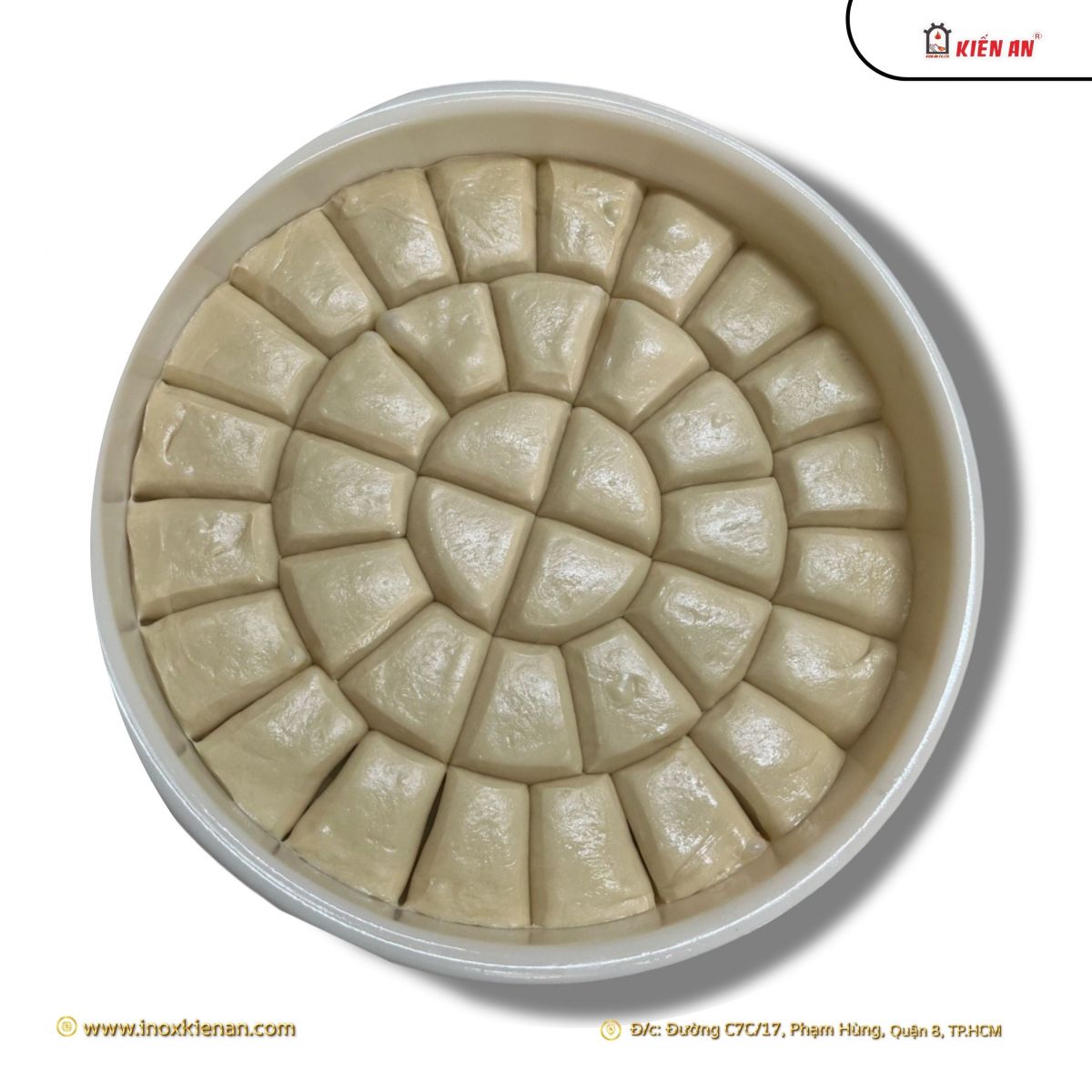 Thành phẩm của máy chia bột điện