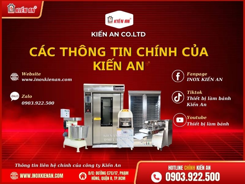 Thông tin các kênh chính của Kiến An