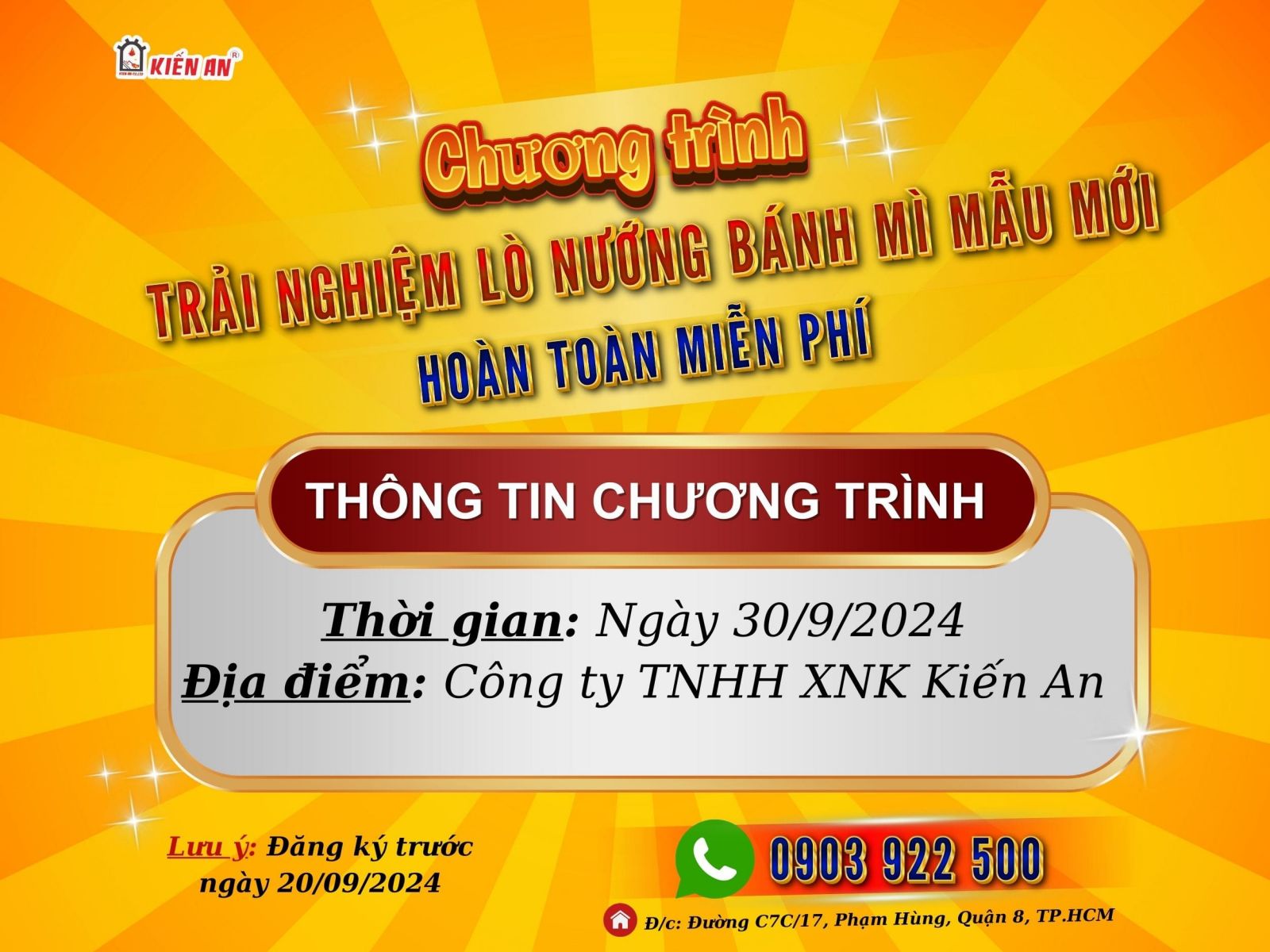 Thông tin về chương trình