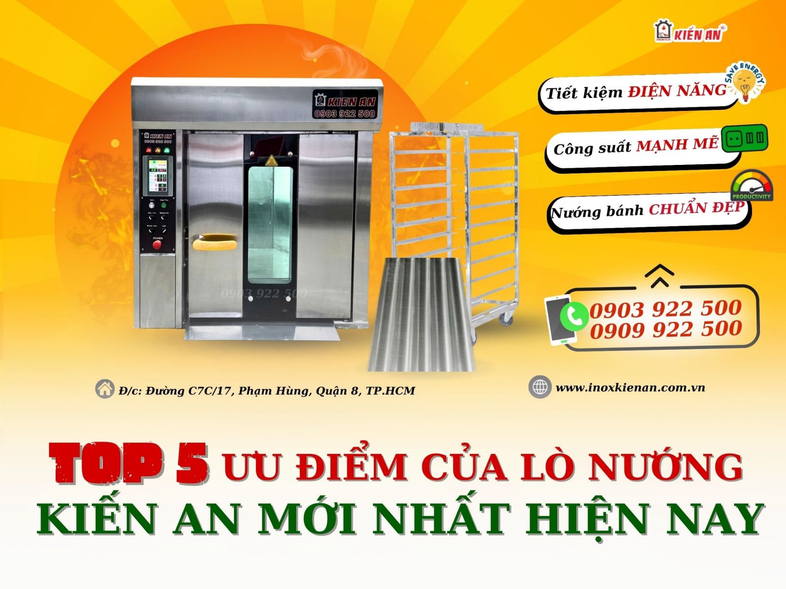 Top 5 ưu điểm của chiếc lò nướng kiến an mẫu 2024 nhất định bạn phải sở hữu