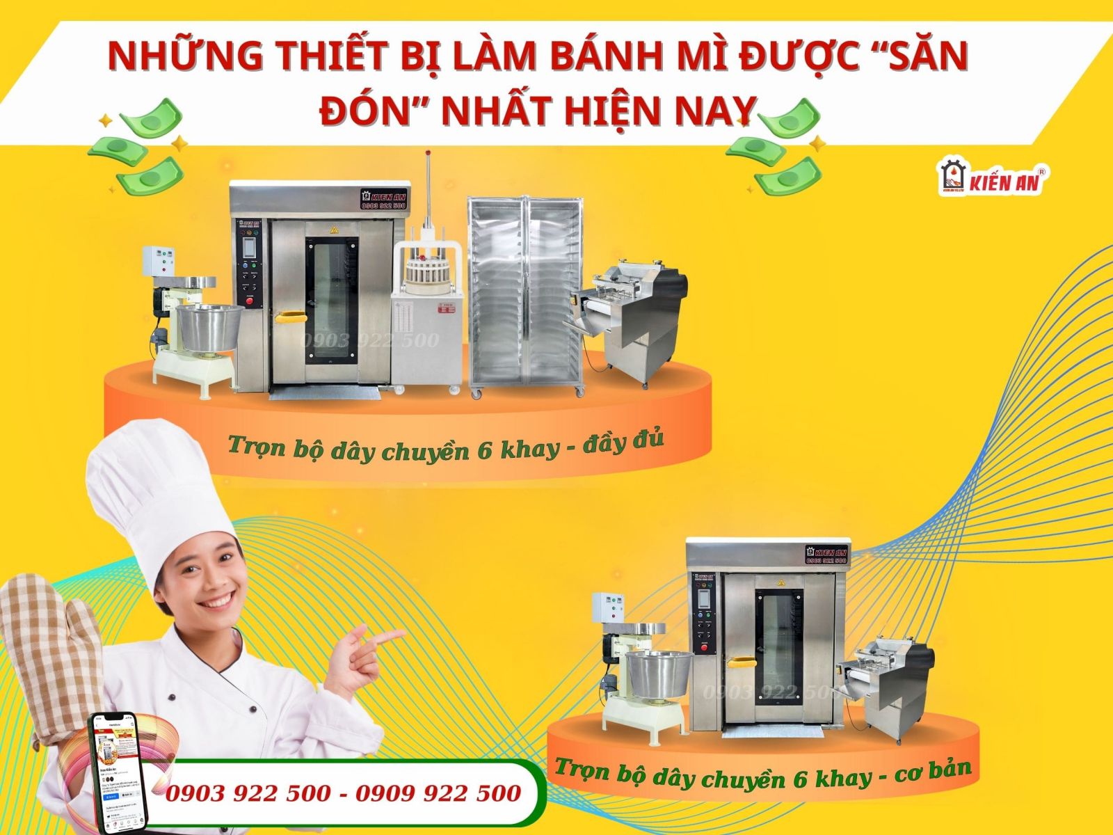 Top những thiết bị làm bánh mì đang được nhiều khách hàng “săn đón” nhất hiện nay