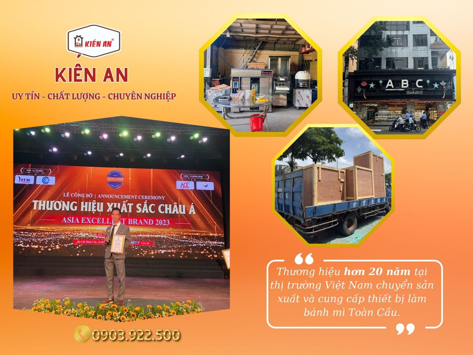 Kiến An thương hiệu uy tín hơn 20 năm tại Việt nam