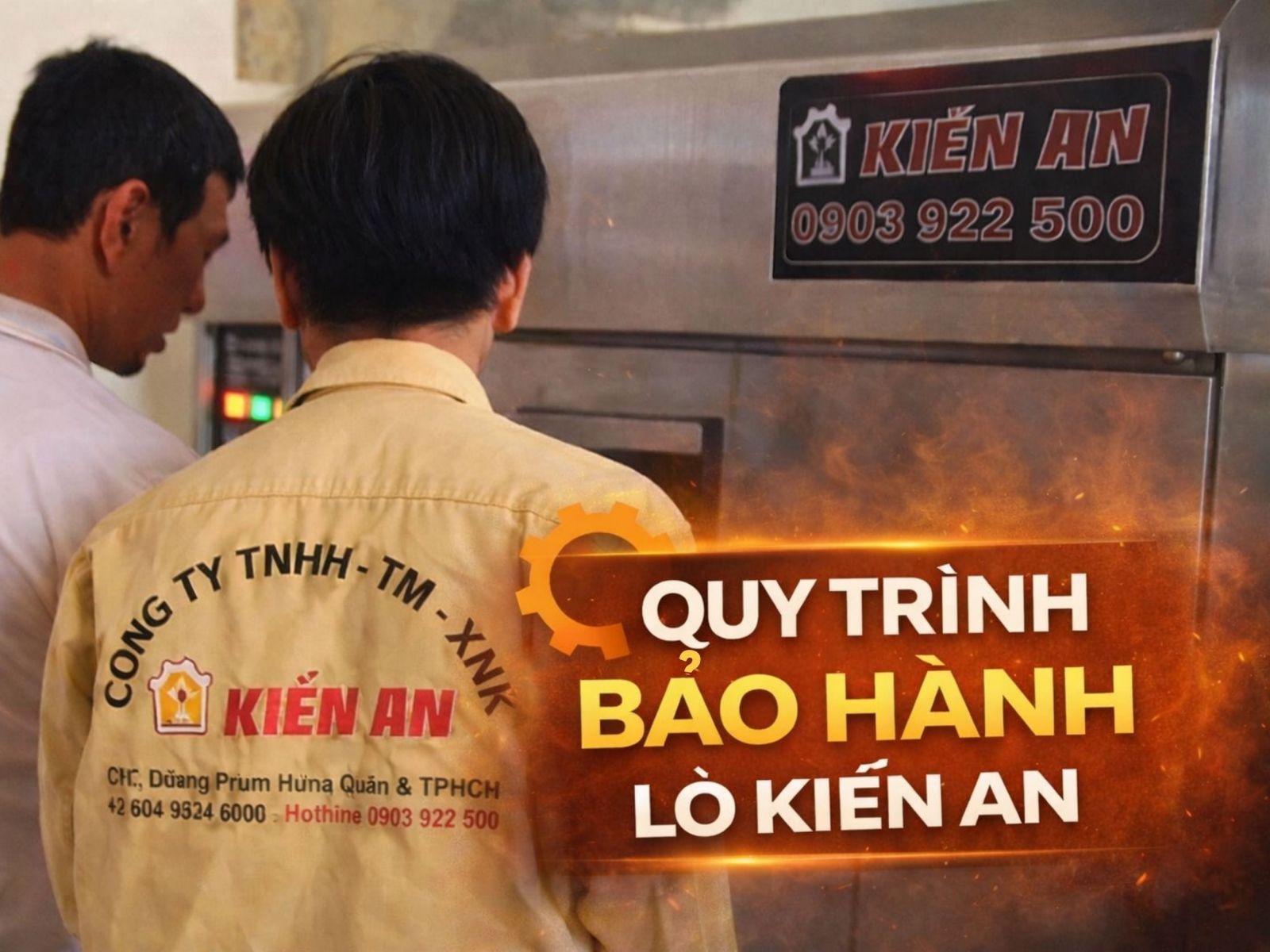 Quy trình bảo hành lò bánh mì Kiến An