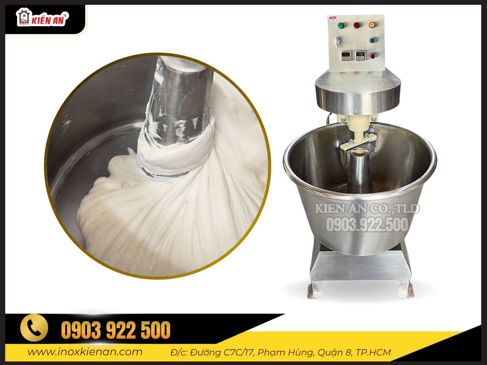 Cối trộn bột Kiến An