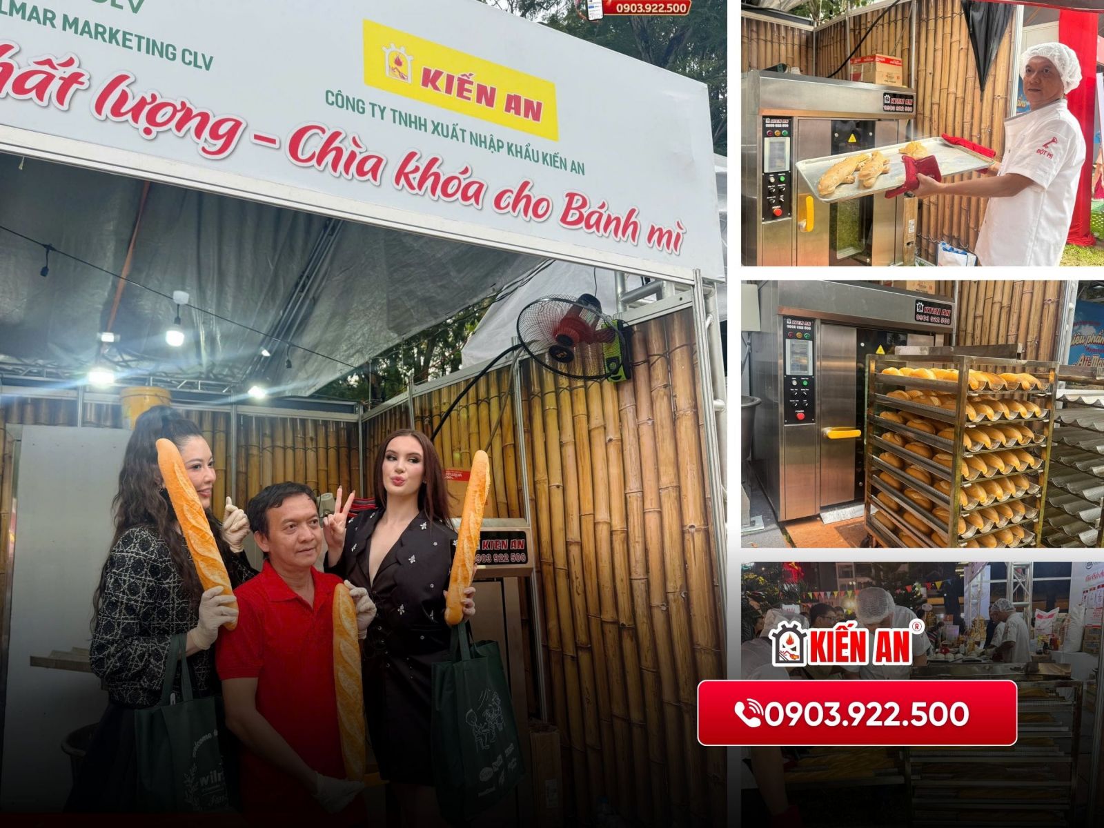 Làm bánh mì Việt với trọn bộ dây chuyền làm bánh mì hiện đại