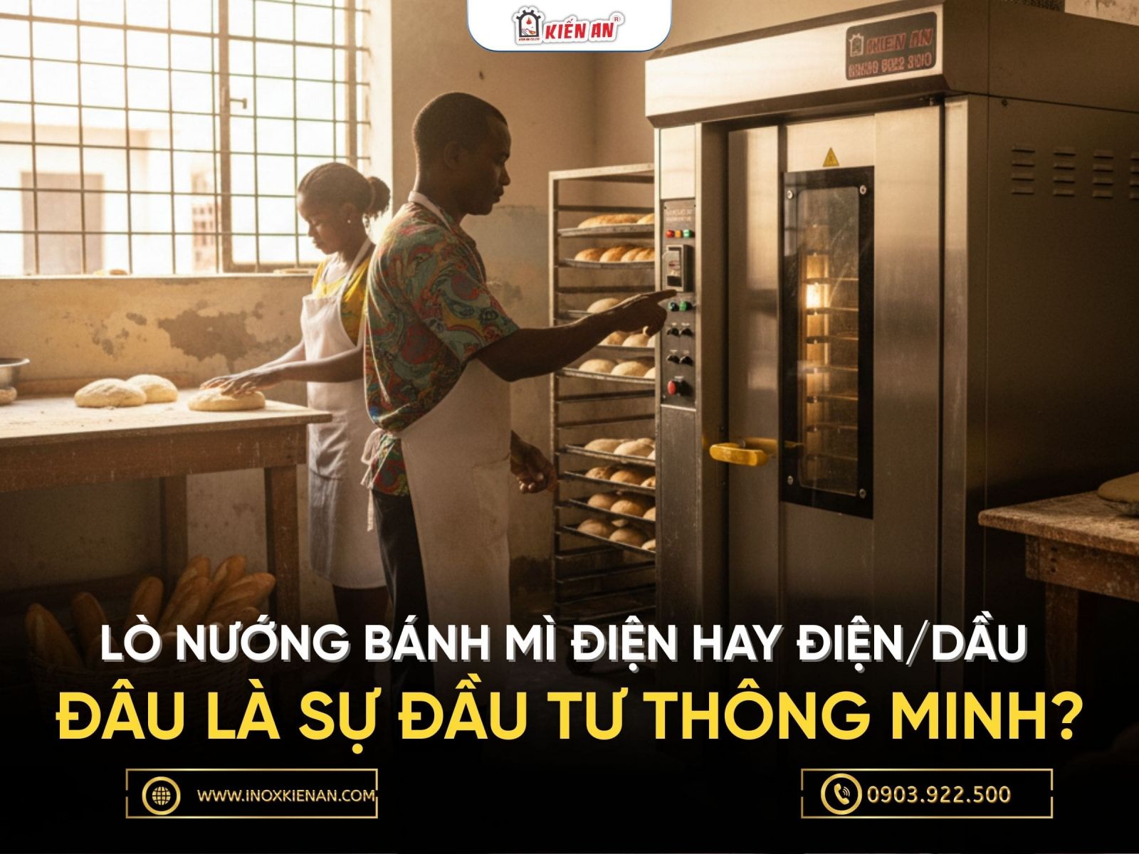 Lò nướng bánh mì điện hay điện/dầu - đâu là sự đầu tư thông minh?