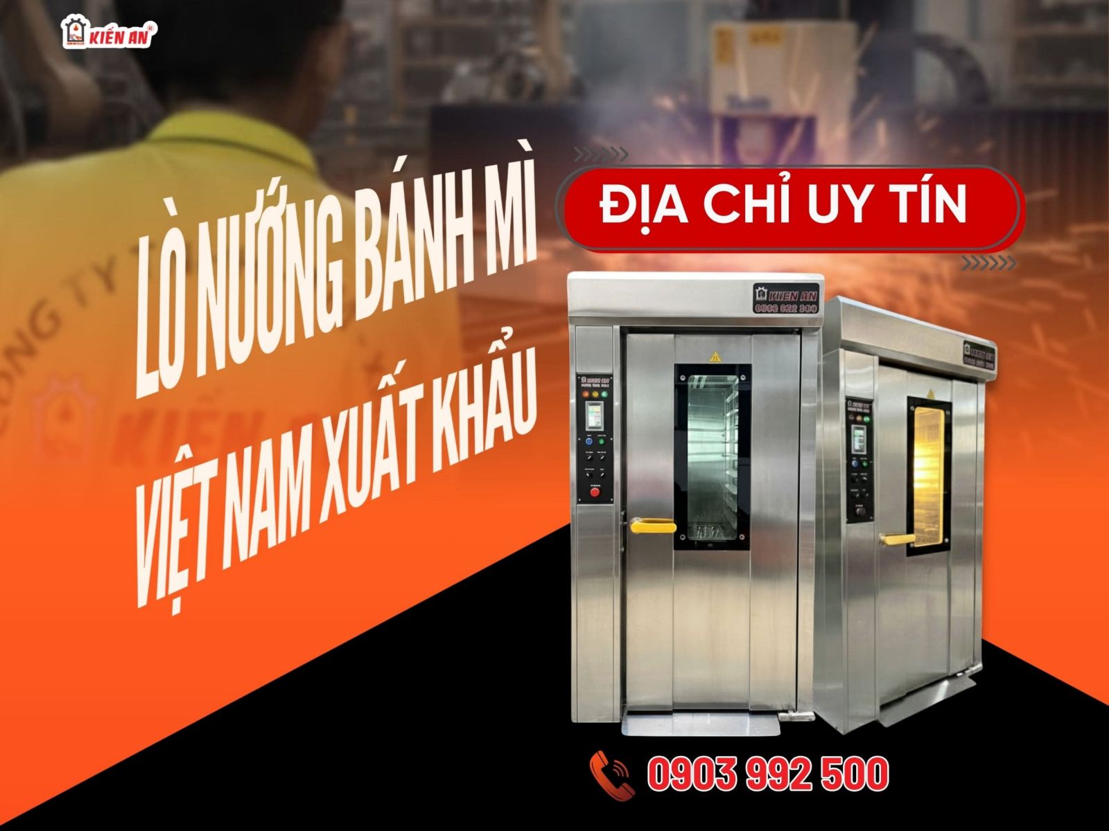 Lò nướng bánh mì việt nam xuất khẩu: địa chỉ mua trực tiếp, đảm bảo uy tín