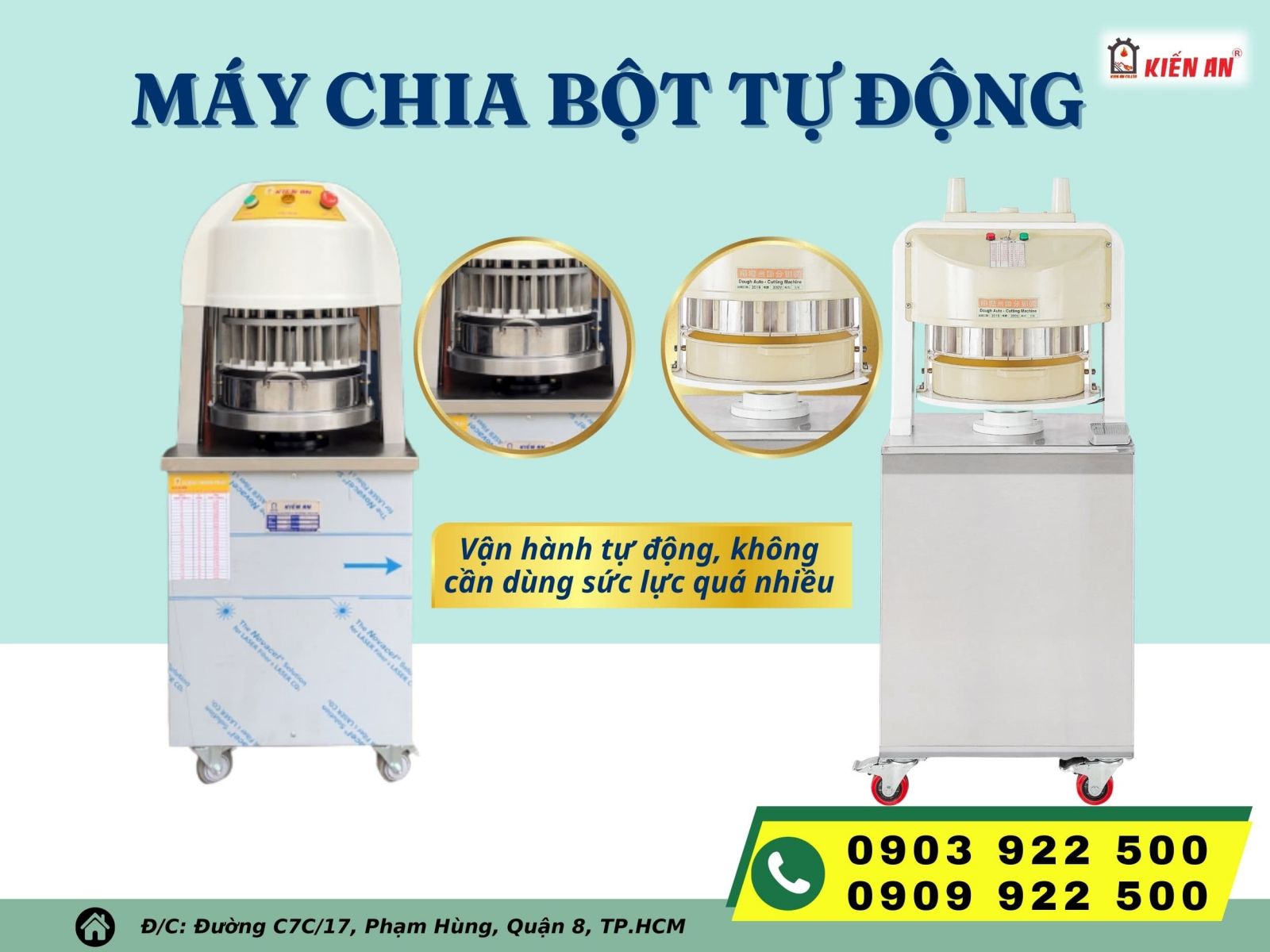 Máy chia bột tự động