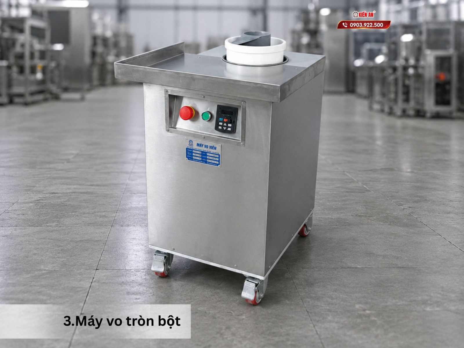 Mở tiệm bánh mì 2026 cần có - máy trộn bột