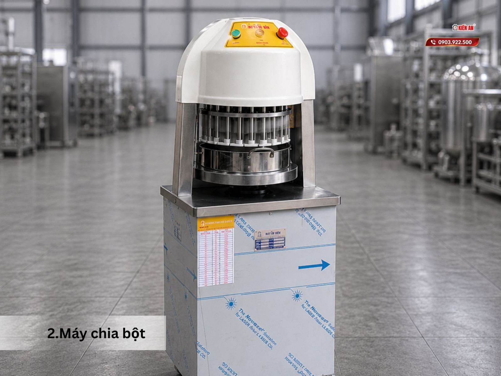Mở tiệm bánh mì 2026 cần có - máy trộn bột