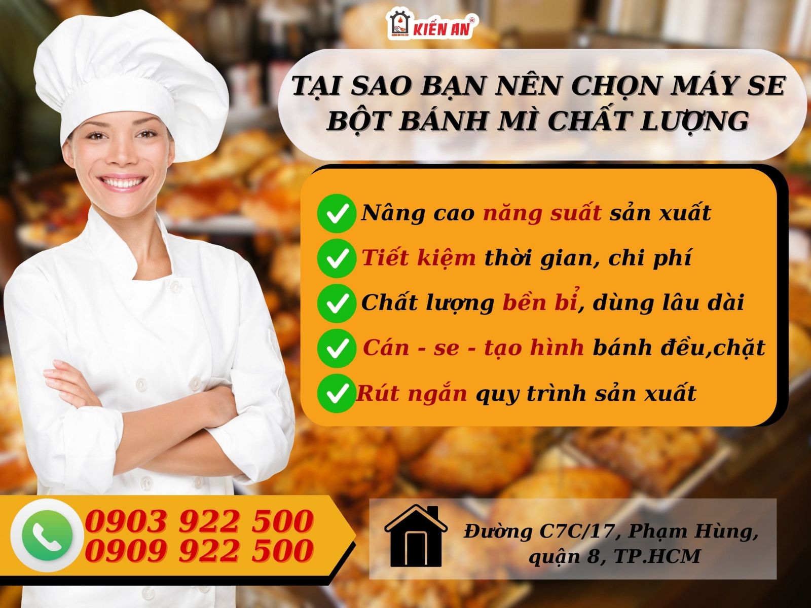 Tại sao ngay từ đầu bạn phải chọn đầu tư máy se bột bánh mì chất lượng?