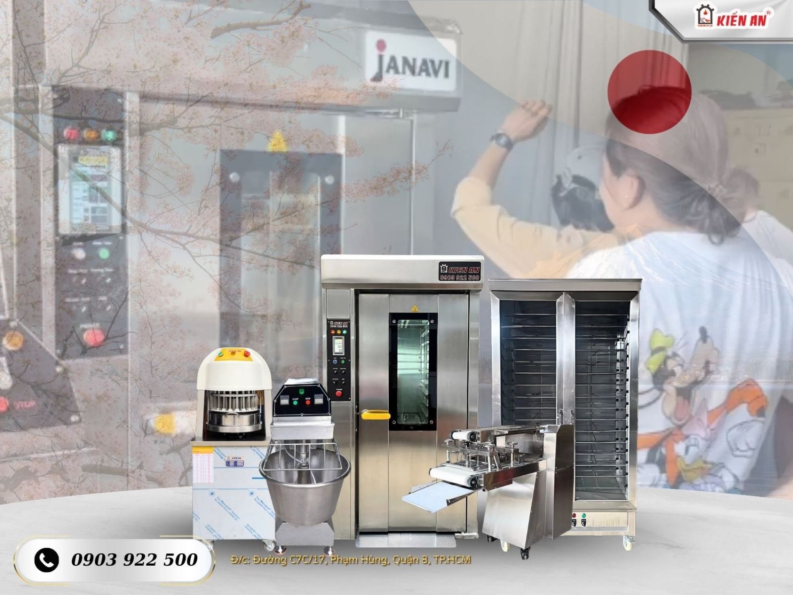 Từ Nhật Bản Đến Việt Nam: Khách Hàng Xuống Tay “Chọn Ngay” Bộ Dây Chuyền Bánh Mì 12 Khay Kiến An 